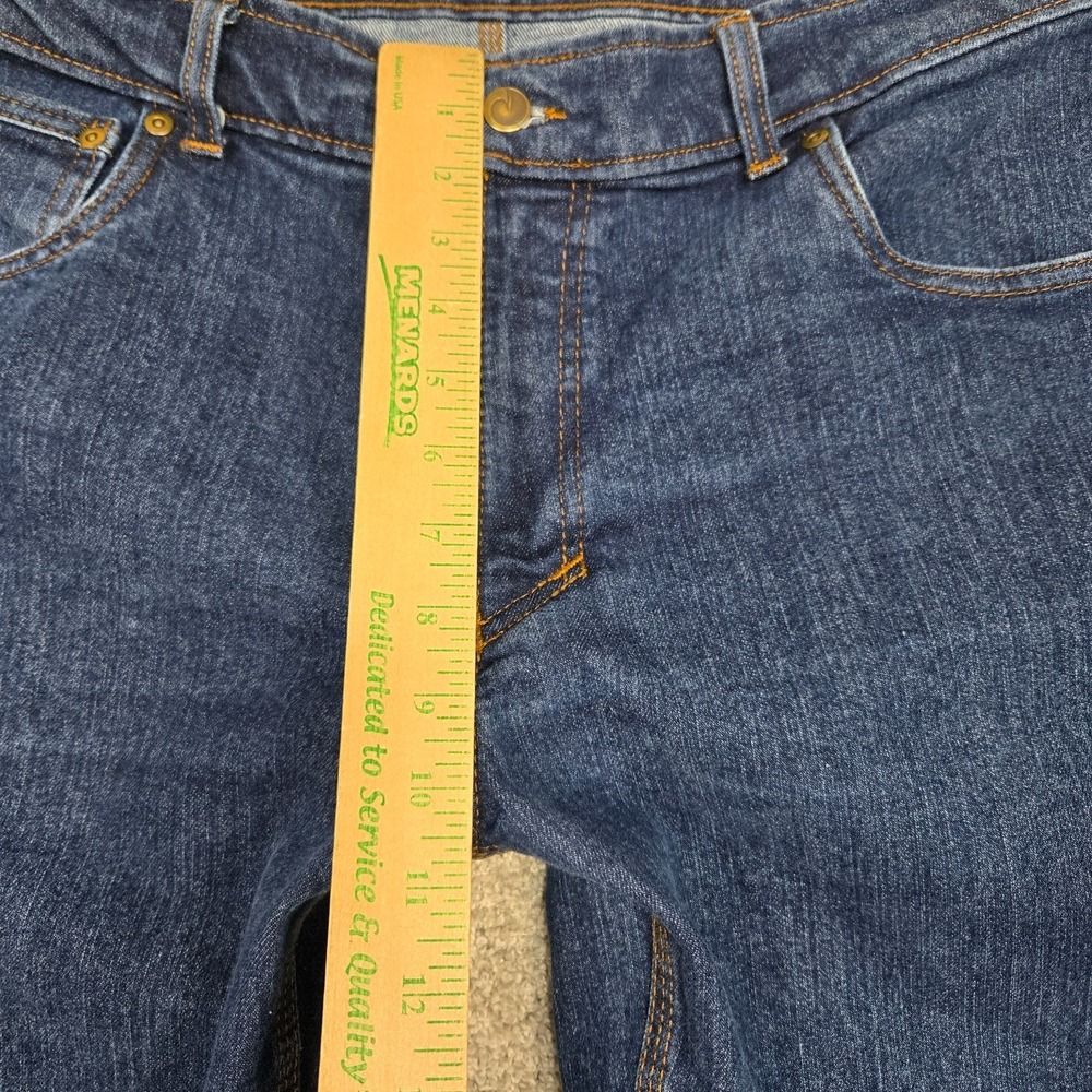 Origin Maine Jeans Men's 38x28 Blue Bootcut USA MADE distressed stretch - Picture 12 of 15